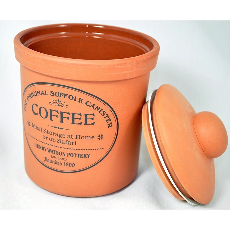 Henry Watson Airtight Coffee Canister, Made in England, The Original