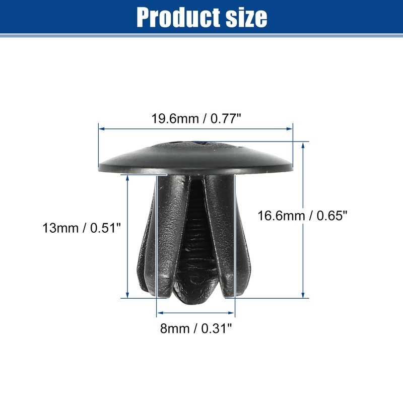 Compatible with ACROPIX Hyundai 8659028000/86590-28000 - Pack of 10 Bumper