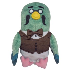 Sanei Boeki Animal Crossing All Star Collection Brewster Plush Toy, Size S, Height 8.5 inches (21.5 cm)