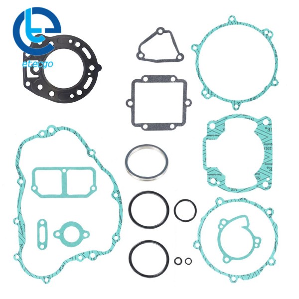 etecgo Complete Full Engine Gasket Set For Kawasaki KDX200 1989-1992