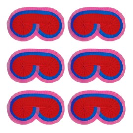 Lizzy Pinata Eye Mask Buster Birthday Party Mask, Fill Your Own Party Game Decoration Perfect for Birthdays, Kids' Parties, Cinco De Mayo & More (6)