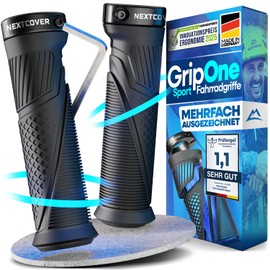 NEXTCOVER® Ergonomic Bicycle Grips with [Comfort Grip Technology] I Universal Bicycle & MTB Grips I Grips Bicycle I Handlebar Grips Bicycle I Bicycle Grips Handlebar Grips Pack of 2