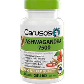 Caruso's Natural Health Ashwagandha 50 Tablets