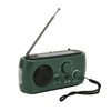 Solar Hand Crank Radio Multifunction Rechargeable Emergency Radio with Flashlight
