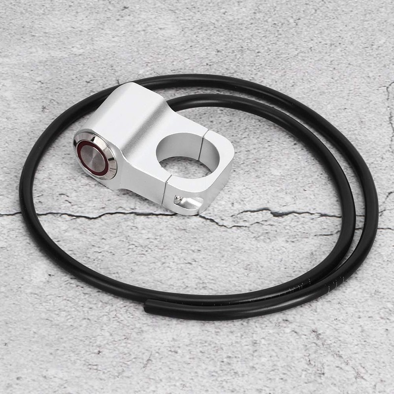 Motorcycle Handlebar Switch 25Mm,Powersports Switches,25Mm/0.98In Steel Spotlights Handlebar Headlight Switch