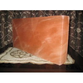 Himalayan Salt Brick (Large) 9" x 18" x 2" All Natural 1 Year Platinum Guarantee
