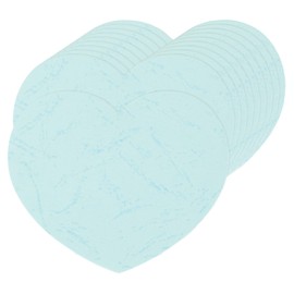 sourcing map 100 Pcs Heart Cutouts, 4 x 3.2 Inch Cut-Outs Paper Heart Shaped Die Cut Paper Cards Classroom Decor for Valentine's Day, Wall Decor, Art Supplies, Bulletin Board, Sky Blue