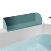 Heebabeys Bathtub Splash Guard Play Shelf Area -Silicone Tub Water