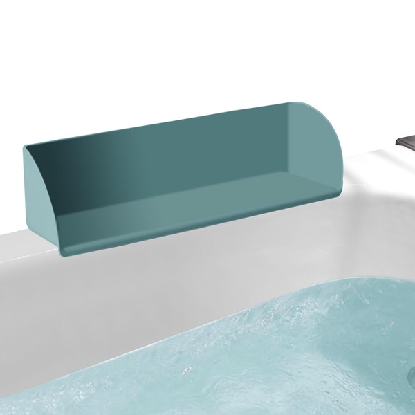 Heebabeys Bathtub Splash Guard Play Shelf Area -Silicone Tub Water