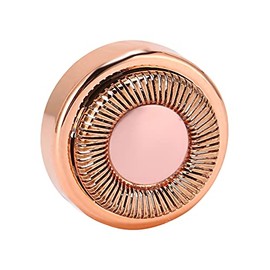 Cabezal de Repuesto para Depilación con Revestimiento de Oro Rosa, Cabezal de Máquina de Afeitar para Mujer de Tacto para Todo Tipo de Piel, Adecuado para Depilación Facial
