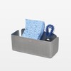 OXO Rust-Proof Aluminum Suction Sponge Holder,Silver,3-inch, 6 ounces