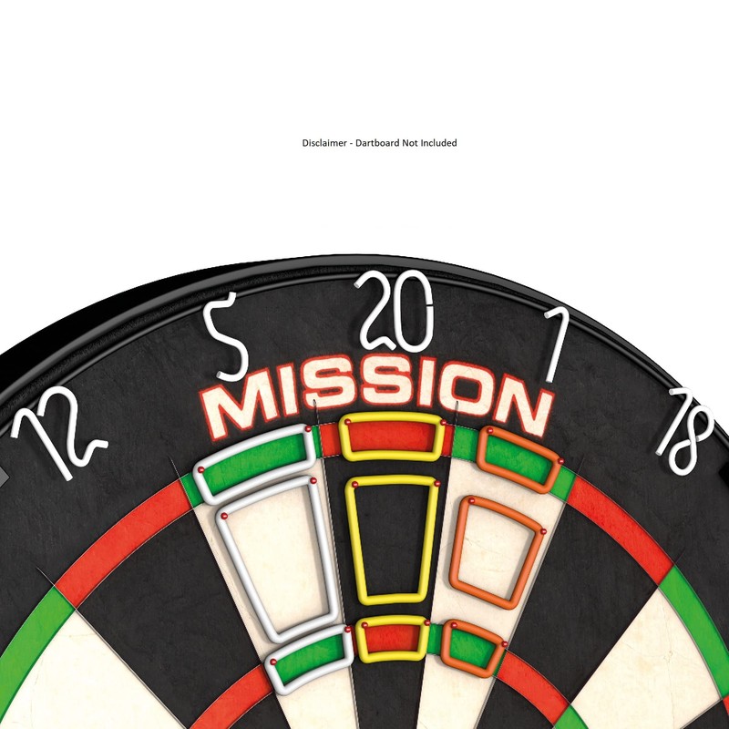 Mission Darts Darryl Fitton's Accuracy Trainer | Dartboard Practice Segments