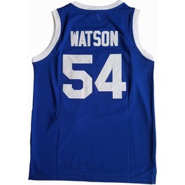 Mens Tournament Shoot Out #54 Watson Basketball Jersey - Color: blue, Size: XX-Large