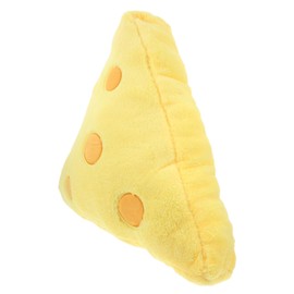 Realistic Cheese Plush Pillow Cute Decorative Cushion for Soft Fabric Cheese Accent Pillow Cozy Novelty Plush for Living Room Bedroom Office