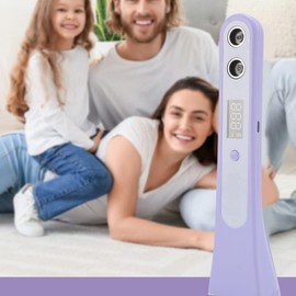 Cocoarm Tragbares Ultraschallhöhenmessgerät, ABS -Konstruktion, Intelligentes Höhenmesser mit Wiederaufladbarem Akku für Erwachsene und