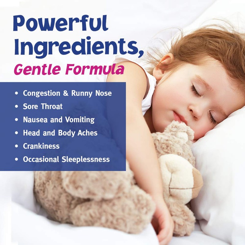 Natrabio Children's Cold & Flu Relief Nighttime, 1 Fluid Ounce