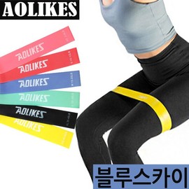 AOLIKES Loop Band Squat Home Training Band (Blue Sky) / AOLIKES 루프밴드 스쿼트 홈트레이닝밴드 (블루스카이)