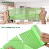 Biodegradable Trash Bags 4-6 Gallon, 100 Counts, Extra Thick Small