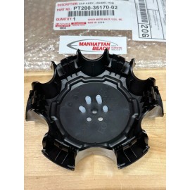 Toyota 2017-2019 TACOMA  TRD PRO WHEEL CENTER CAP GLOSS BLACK NEW PT280-35170-02 QT=1