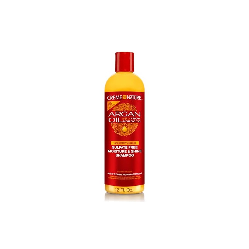 Shampoo con Aceite de Argán Creme of Nature 355ml