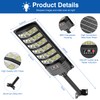 Solar Street Lights Outdoor Waterproof,48000LM 320°Wide Angle Flood Light, LED