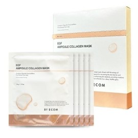 Home Shopping Byaecom EGF Ampoule Collagen Gel Mask Pack 1 Box (34g / 홈쇼핑 바이애콤 EGF 앰플 콜라겐 겔 마스크팩 1박스 (34gX5매)