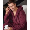 Yoimira Mens Robe with Hood, Plush Robe for Men Long