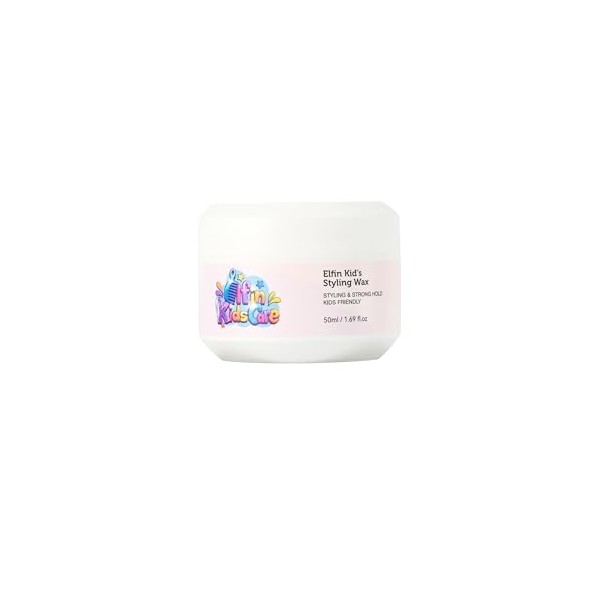 Styling Wax – All Natural Ultra-Strong Hold – Kid-Friendly Hair