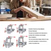 4PCS Portable Mini Table Clamp Aluminum Alloy Mini Bench Vice