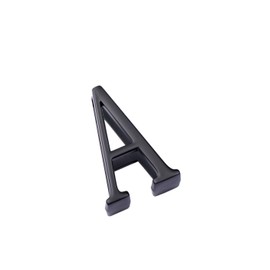 XIYYOUC Black1.5 (38mm-40mm) Belt Loop Keeper Men's Metal Letter A Business Belt Buckle Accessories