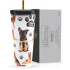 Greenline Goods 25 oz German Shepherd Insulated Tumblers with Lids