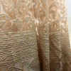 Risuho Gold Brown Luxury Semi Sheers European Embroidered Hollow Drapes
