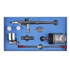 CYBERNOVA Double-Action Trigger Air-Paint Control Airbrush -0.2mm/0.3mm/0.5mm Needle (SP134)