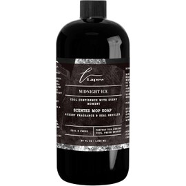 Lapew Midnight Ice Scented Mop Soap Concentrate 36 oz | Premium Fragranced Floor Cleaner | Streak-Free | Hard Floor Cleaning Solution | Eco Friendly | Made in USA
