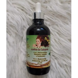La Quisqueyana 4 in 1 Natural Organic Oil Hair Growth anti fall Moisturizing