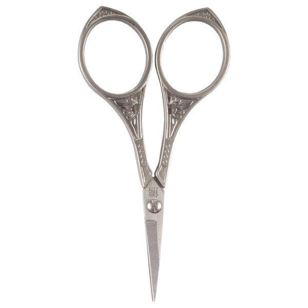 BambooMN Brand - Heirloom Craft Embroidery Scissors w/ Decorative Cast