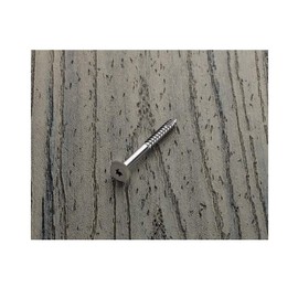 Headcote Stainless Steel Fascia Screws for Deck Installation 9 X 1-7/8" Torx Dark Gray 100 Pieces