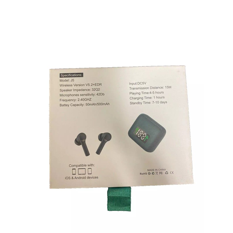 InEar J5 Original Quality Wireless Earphones