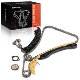 A-Premium 9PCS Engine Timing Chain Kit W/Sprocket & Tensioner & Guide Compatible with Toyota - Corolla 2014-2018, Corolla iM 2017-2018 - L4 1.8L - Replace# 1355937050, 135210T030