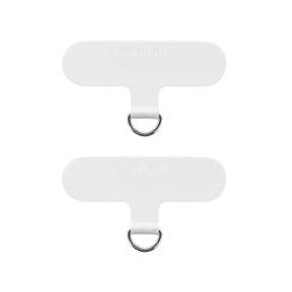 LEPLUS NEXT LN-SH01SWH Smartphone Universal STRAP SHEET 2 Piece Set White