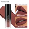 Long Lasting Lip Mud, 1 Count Matte Velvet Highly Saturated