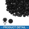 A ABSOPRO 12mm Hole Rivets Bumper Fender Retainer Clip Plastic
