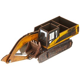 Werkhaus Pencil Box Construction Site Digger 16 x 27 x 10 cm