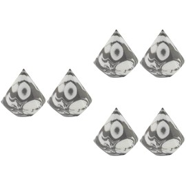Baluue 6pcs Makeup Powder Puff Non Beauty Applicator for Face Painting and Loose Foundation Comfortable Velour Sponges for Everyday Use