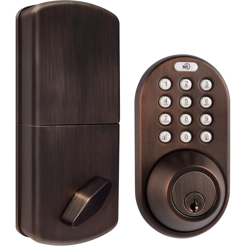 Keyless Entry Door Lock with 2 Lever Handles, Digital Keypad
