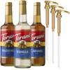 Torani Coffee Syrup, Vanilla, Caramel, and Hazelnut Variety 3-Pack, Flavoring