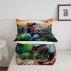 Erosebridal Boys Dinosaur Bedding Set - 3D Cartoon Dinosaurs Comforter