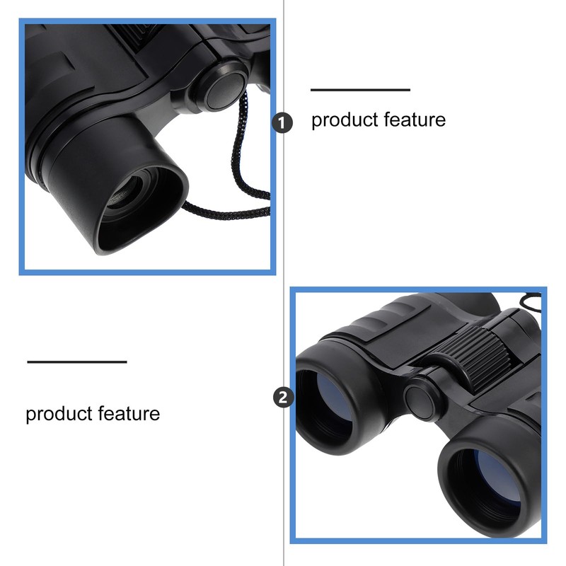 Artibetter 4x30 Kids Binoculars High Magnification Compact Binoculars for Boys