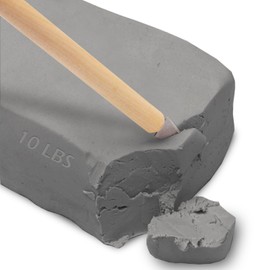 ReArt Stone Air Dry Modeling Clay, for Sculpting, Wheel Throwing, Hand Building, All-Purpose Modeling Clay 10lbs for Sculpting (Gray)