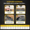 Screw Extractor Set [Extra Grippy] – 5 Piece Left Extractor